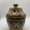 Moroccan pottery ceramic jar